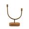 Hello Honey® Asymmetrical Wood & Metal Candle Holder